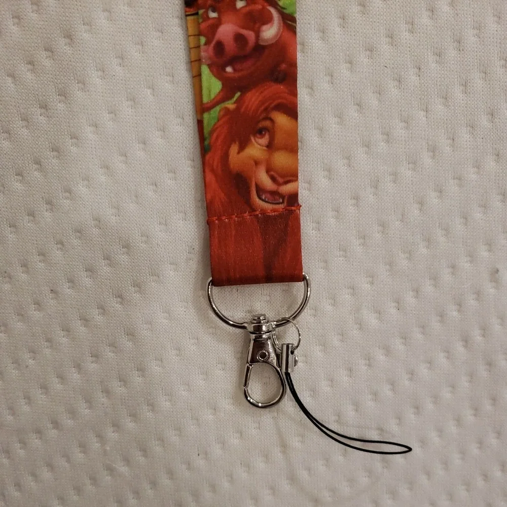 Disney LION KING‎ Movie Film Animation Pin Trading Neck lanyard ID keys NEW 036